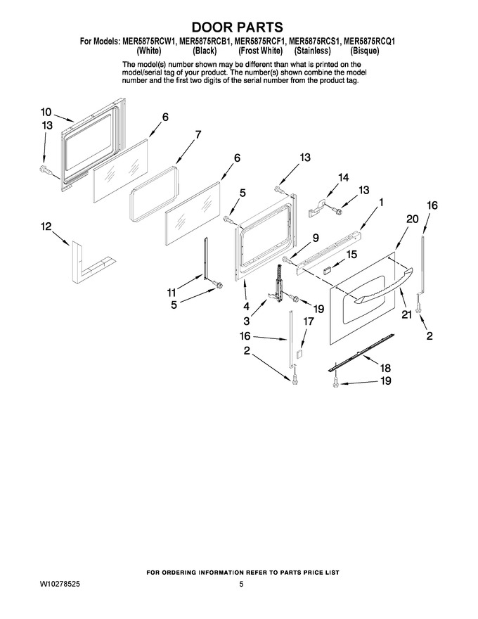 Diagram for MER5875RCF1