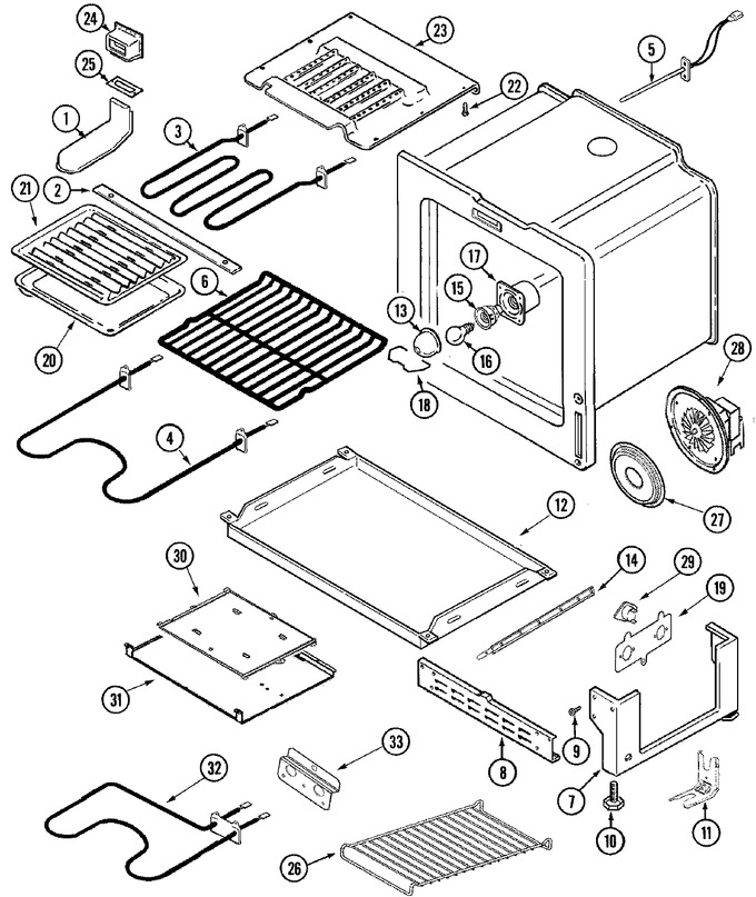 Diagram for MER5880BAW
