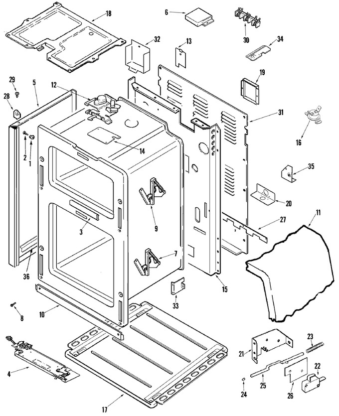 Diagram for MER6555AAW