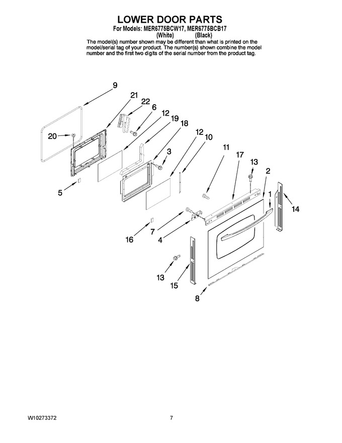 Diagram for MER6775BCW17