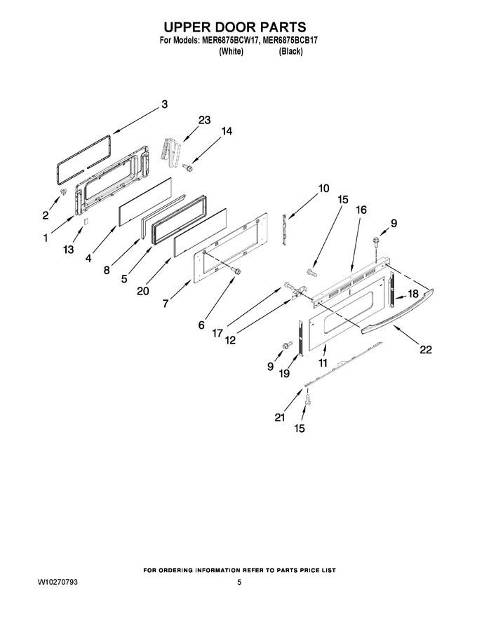 Diagram for MER6875BCW17