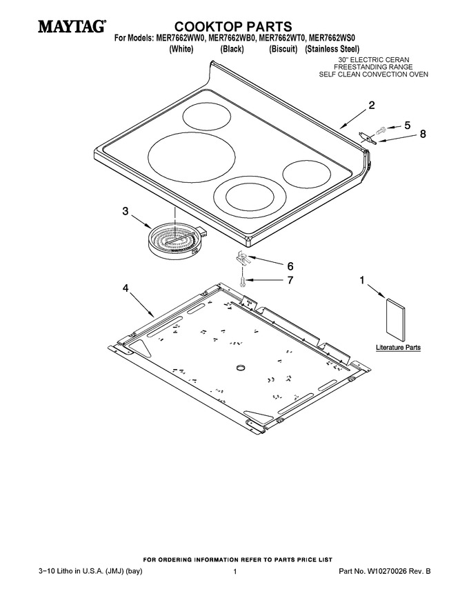 Diagram for MER7662WW0