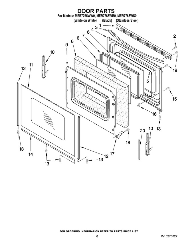 Diagram for MER7765WB0