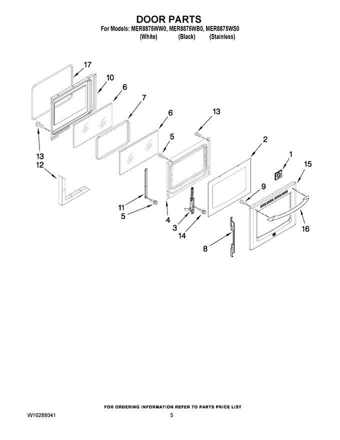 Diagram for MER8875WW0