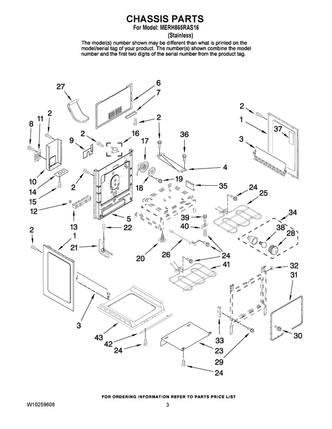 Diagram for MERH865RAS16
