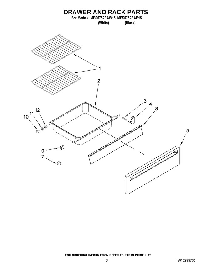 Diagram for MES5752BAW15