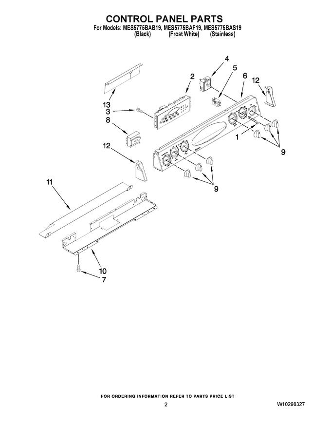 Diagram for MES5775BAS19