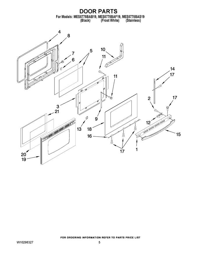 Diagram for MES5775BAB19