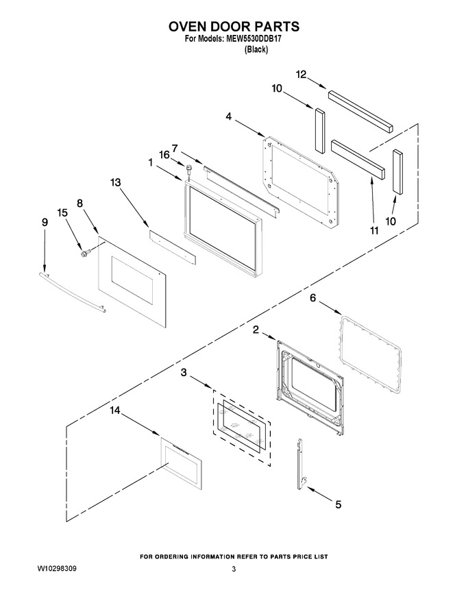 Diagram for MEW5530DDB17