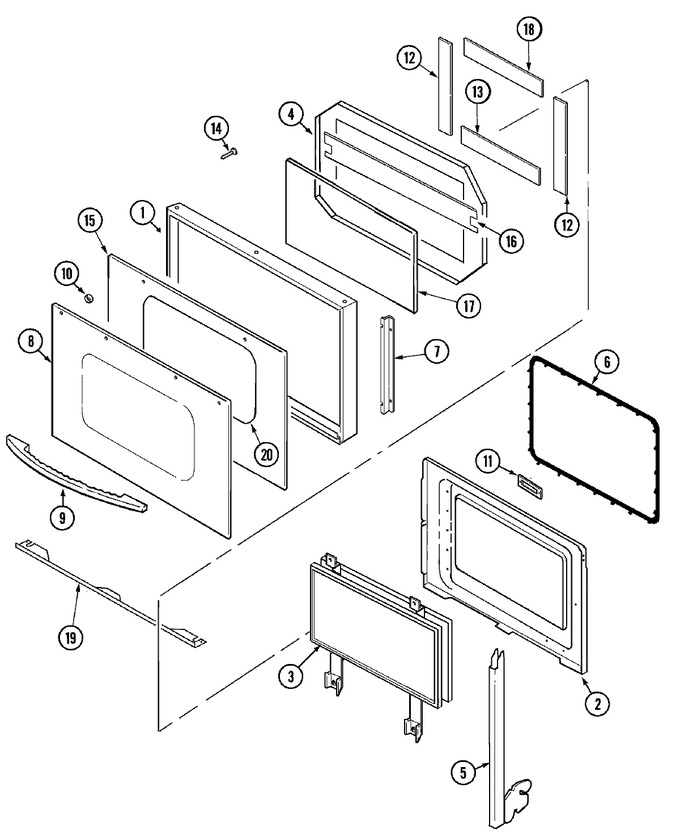 Diagram for MEW6630BAC