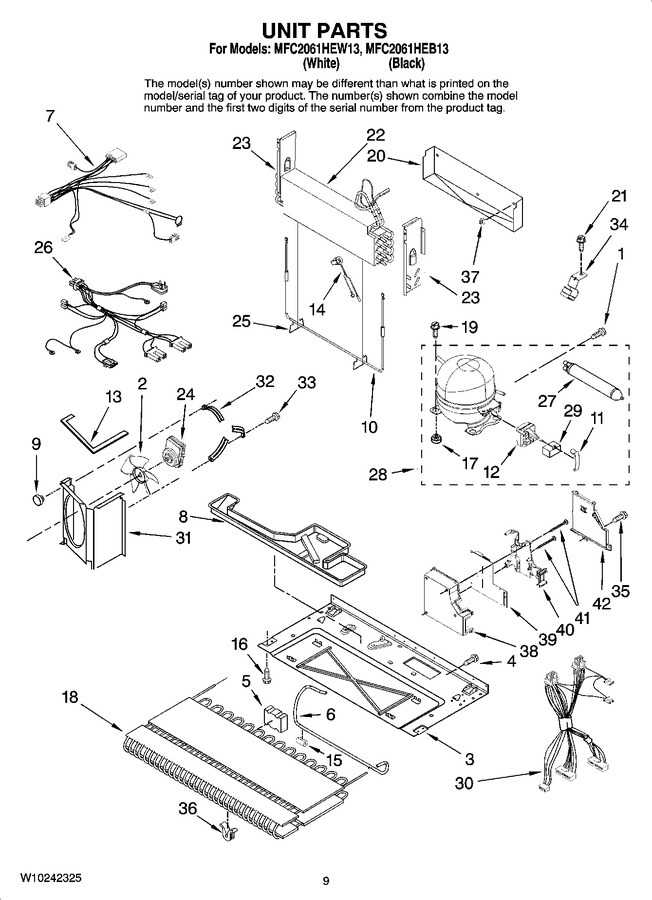 Diagram for MFC2061HEW13