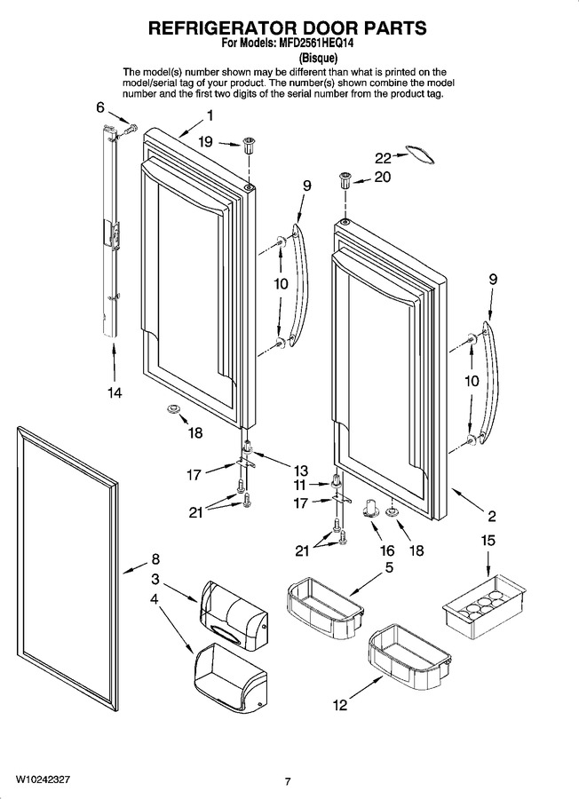 Diagram for MFD2561HEQ14