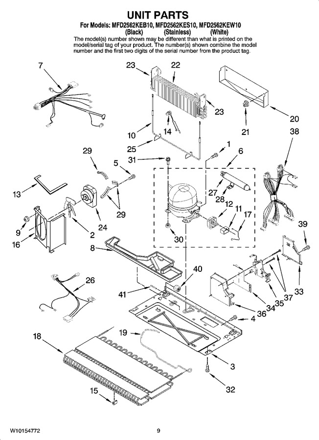 Diagram for MFD2562KES10