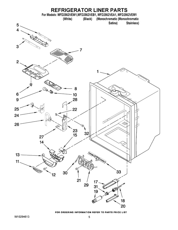 Diagram for MFD2562VEM1