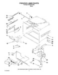 Diagram for 02 - Freezer Liner Parts