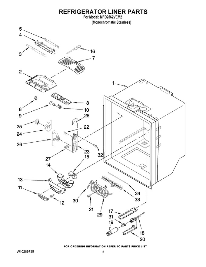 Diagram for MFD2562VEM2