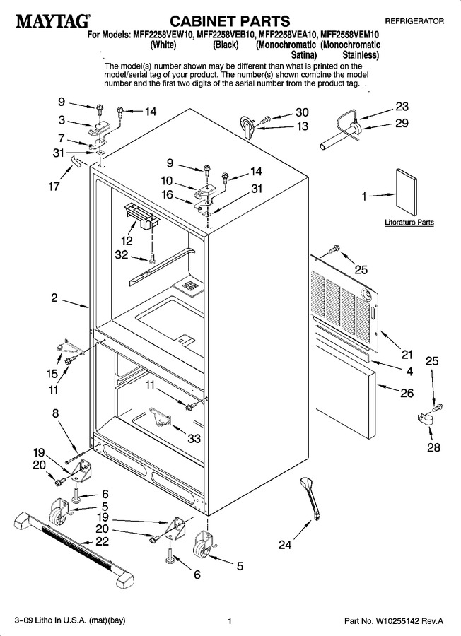 Diagram for MFF2558VEM10