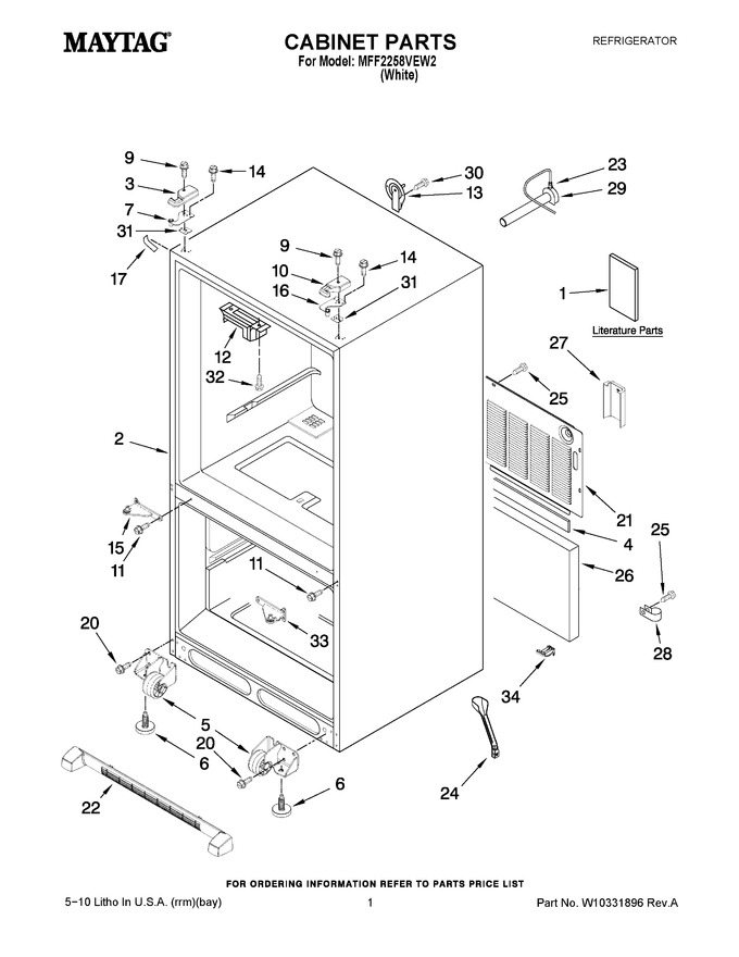 Diagram for MFF2258VEW2
