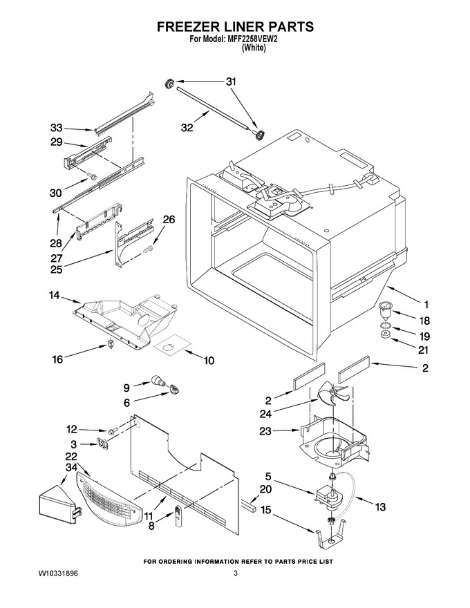 Diagram for MFF2258VEW2