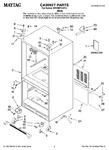 Diagram for 01 - Cabinet Parts