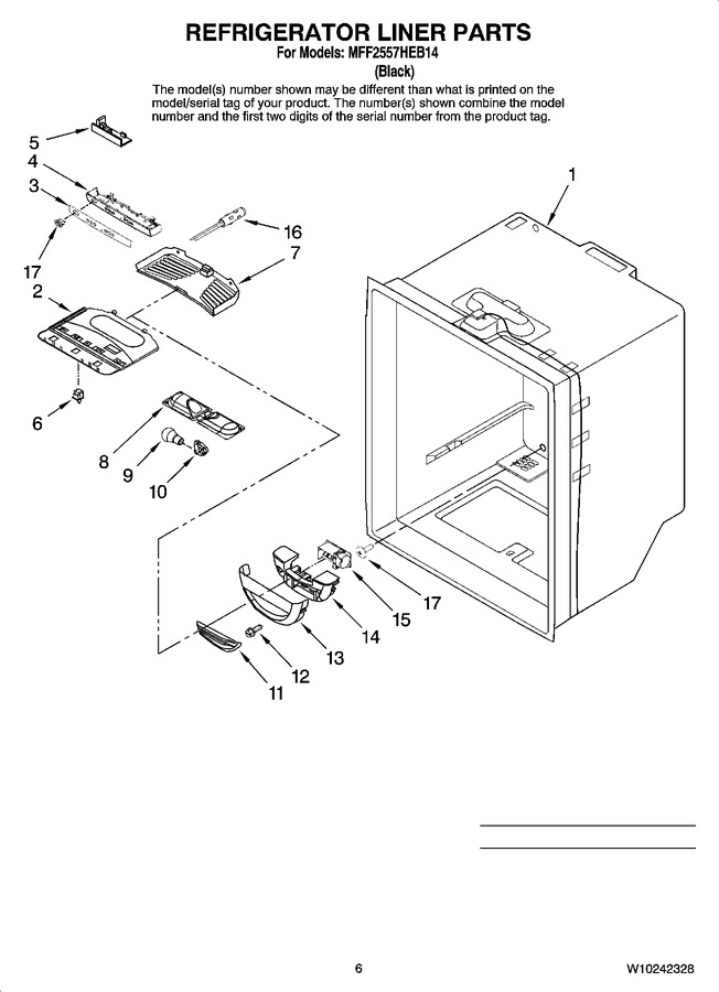 Diagram for MFF2557HEB14