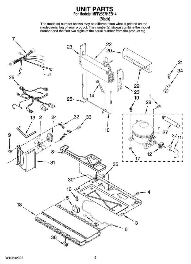 Diagram for MFF2557HEB14