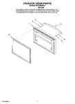Diagram for 03 - Freezer Door Parts