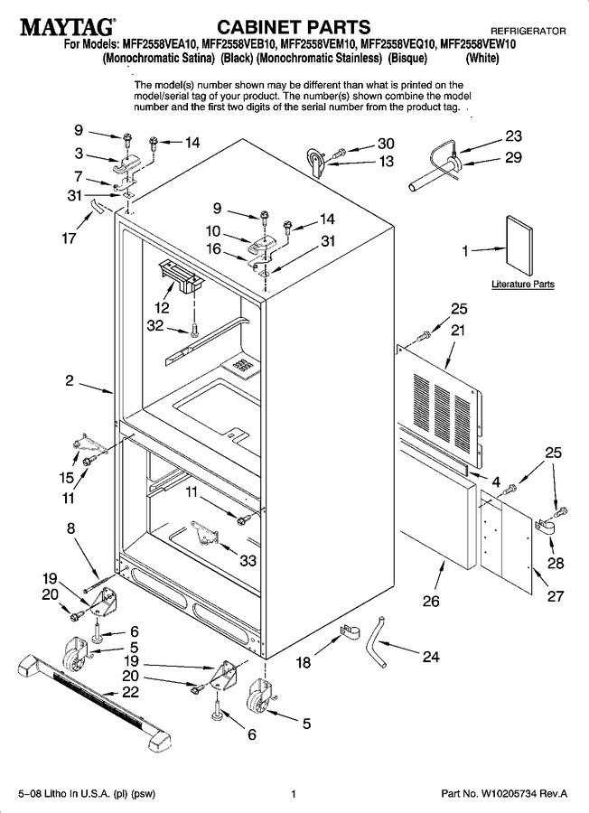 Diagram for MFF2558VEQ10