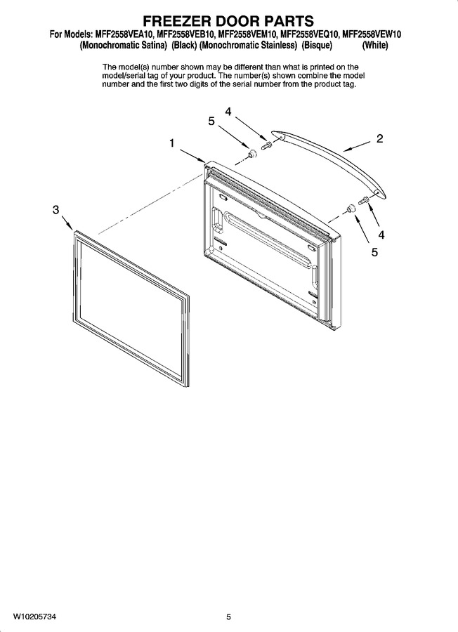 Diagram for MFF2558VEW10