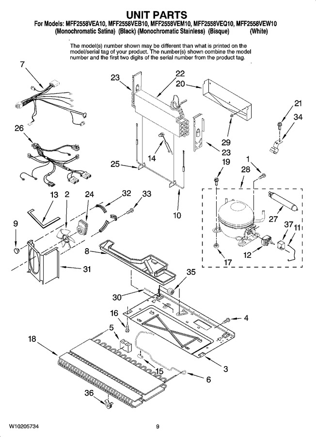 Diagram for MFF2558VEW10