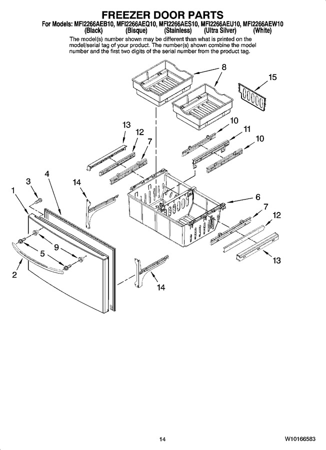 Diagram for MFI2266AEW10