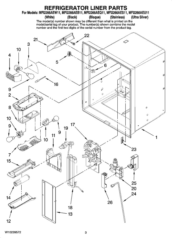 Diagram for MFI2266AEW11