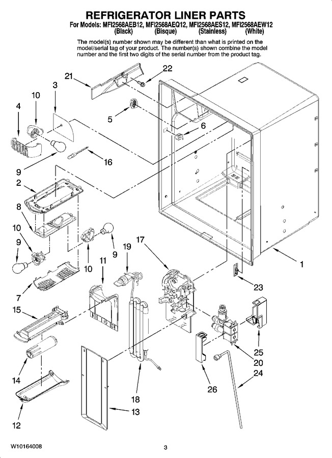 Diagram for MFI2568AEW12
