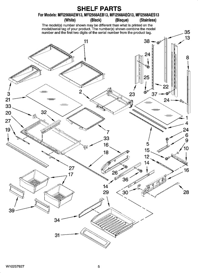 Diagram for MFI2568AEW13