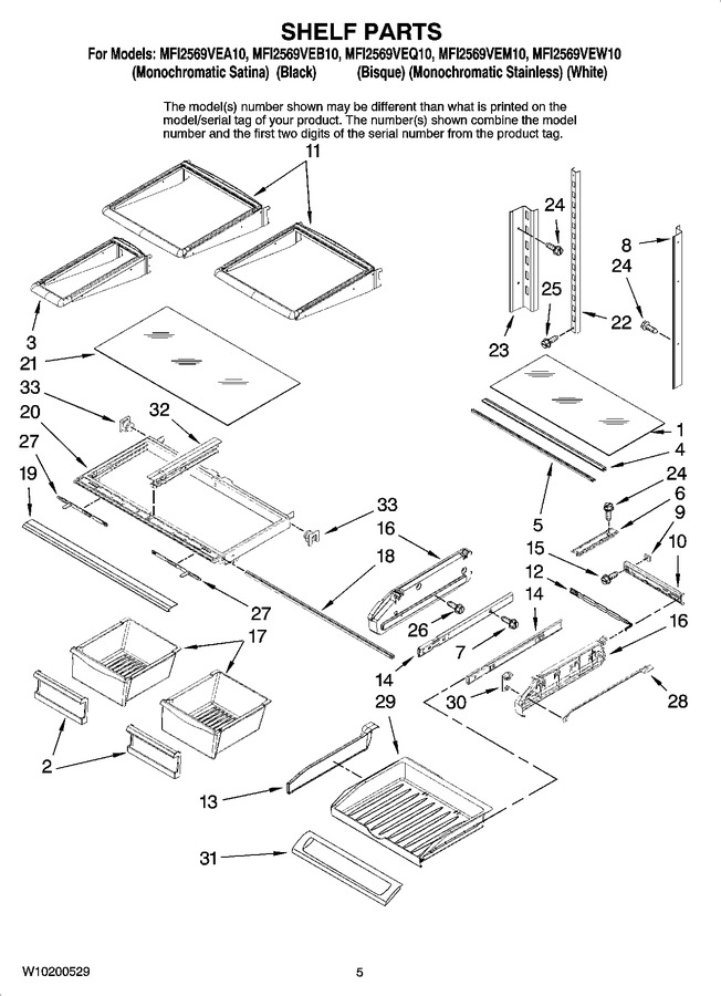 Diagram for MFI2569VEA10