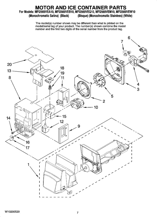 Diagram for MFI2569VEA10