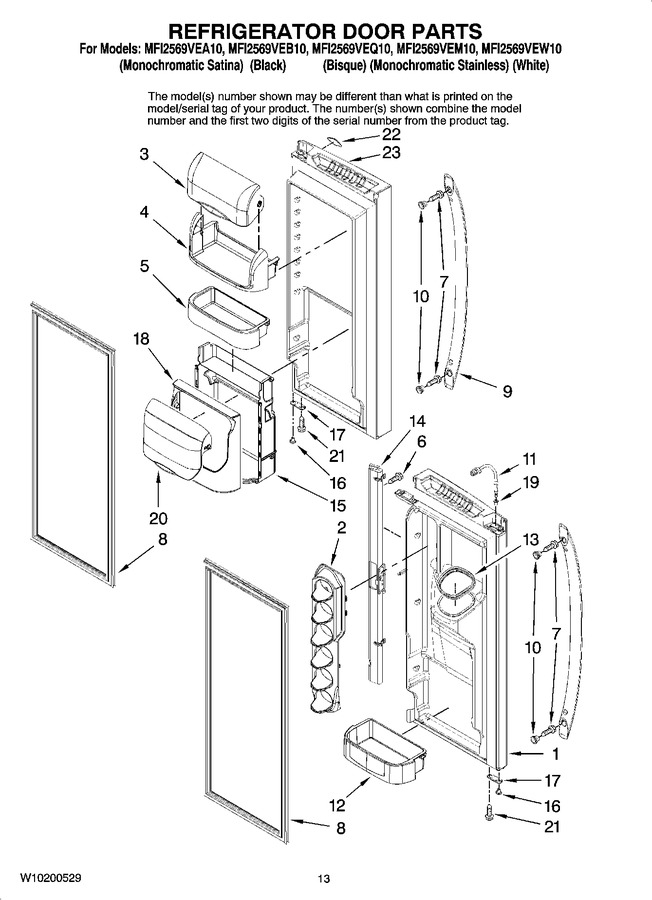 Diagram for MFI2569VEB10