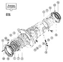 Diagram for 23 - Bearings & Trunnion Assembly (series 11)