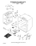 Diagram for 03 - Refrigerator Liner Parts