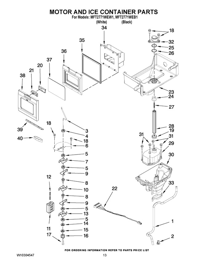 Diagram for MFT2771WEW1
