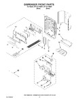 Diagram for 09 - Dispenser Front Parts