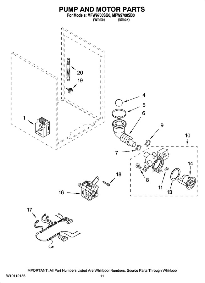 Diagram for MFW9700SQ0