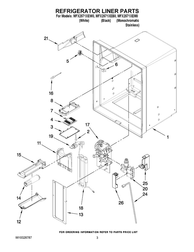 Diagram for MFX2571XEB0