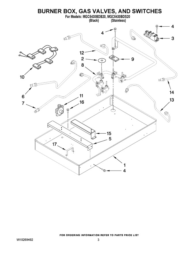 Diagram for MGC5430BDB20