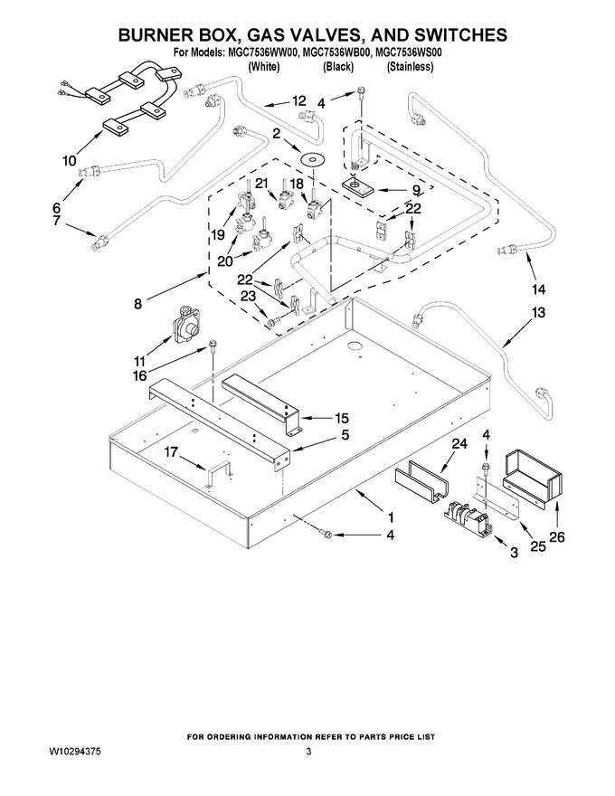 Diagram for MGC7536WW00