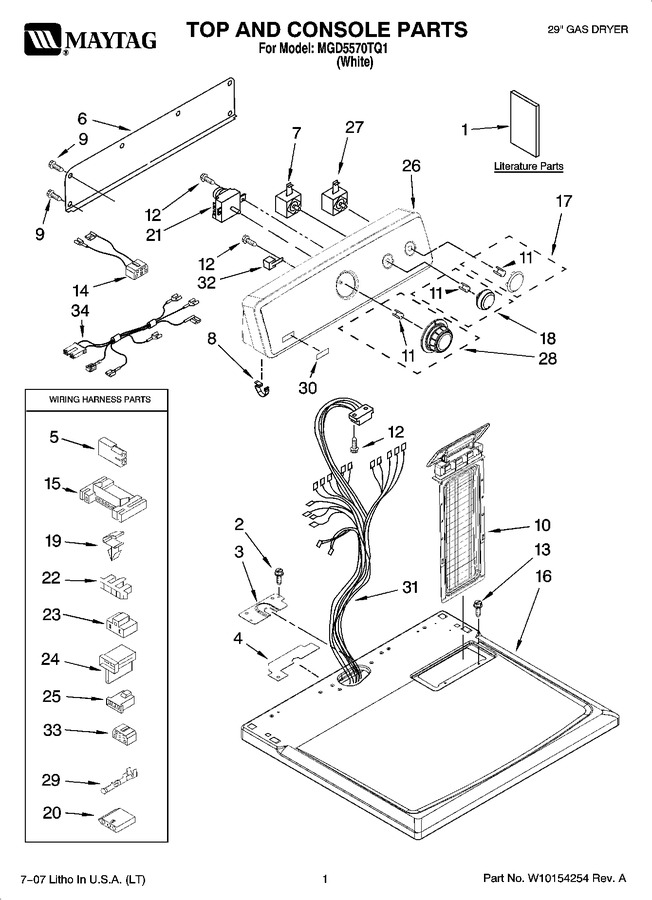 Diagram for MGD5570TQ1