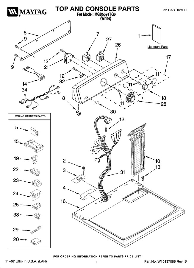 Diagram for MGD5591TQ0