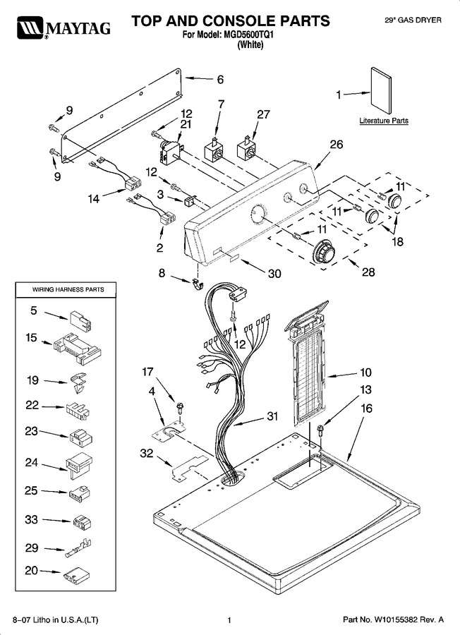Diagram for MGD5600TQ1