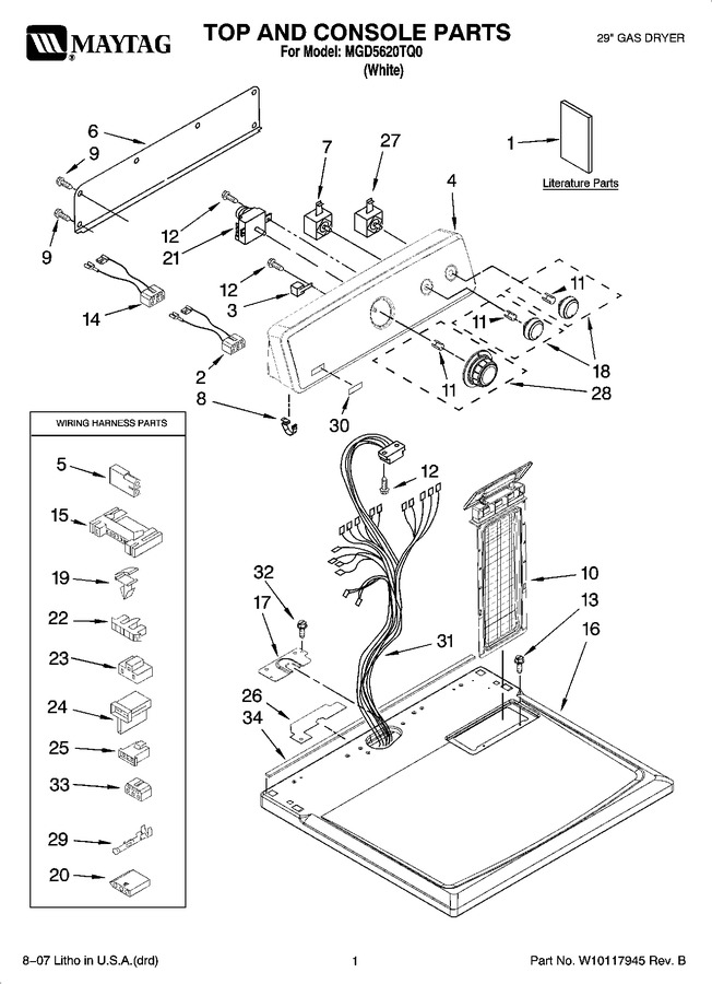 Diagram for MGD5620TQ0