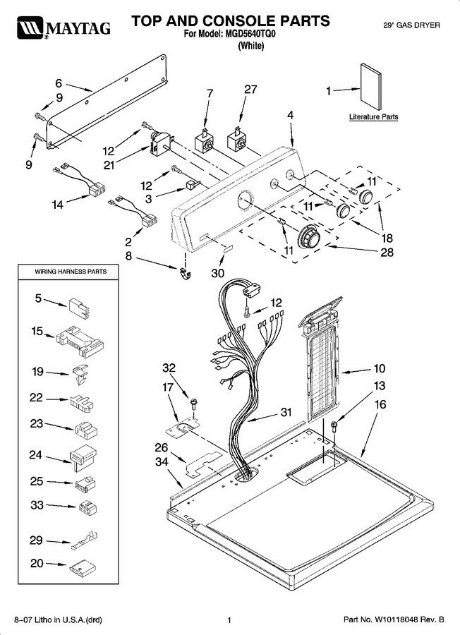 Diagram for MGD5640TQ0